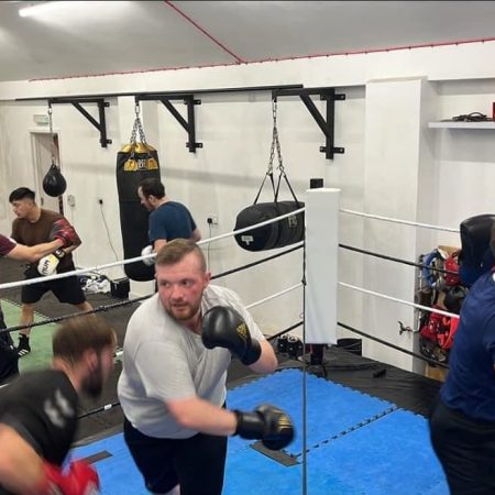 sparring and partner training