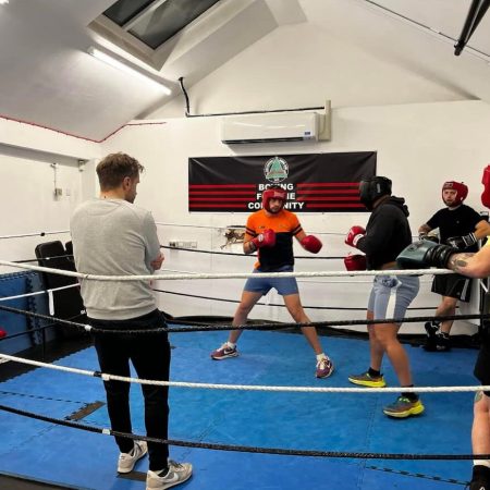 sparring at abergavenny abc